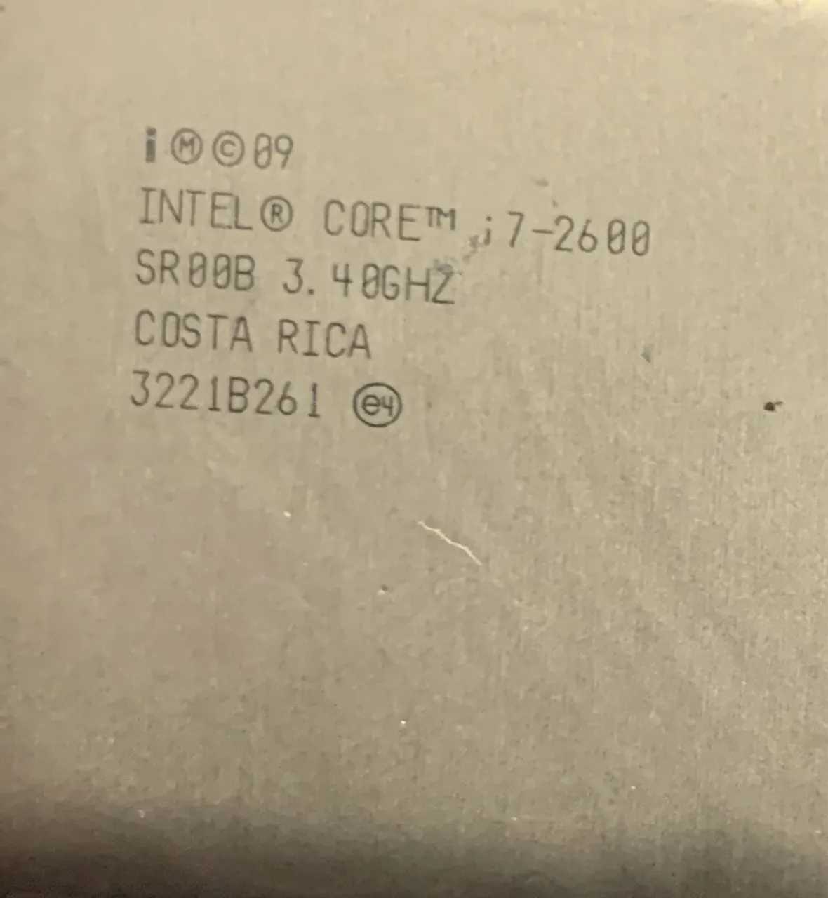 Processador Intel Core i7-2600 3.4GHz SR00B
