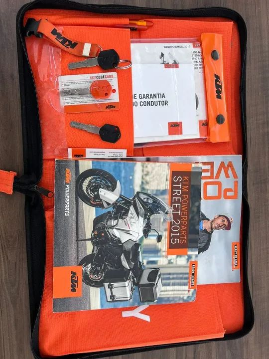 Ktm Adventure 1190,  Com 8.721km, moto extremamente zerada, para pessoal exigentes - Foto 2