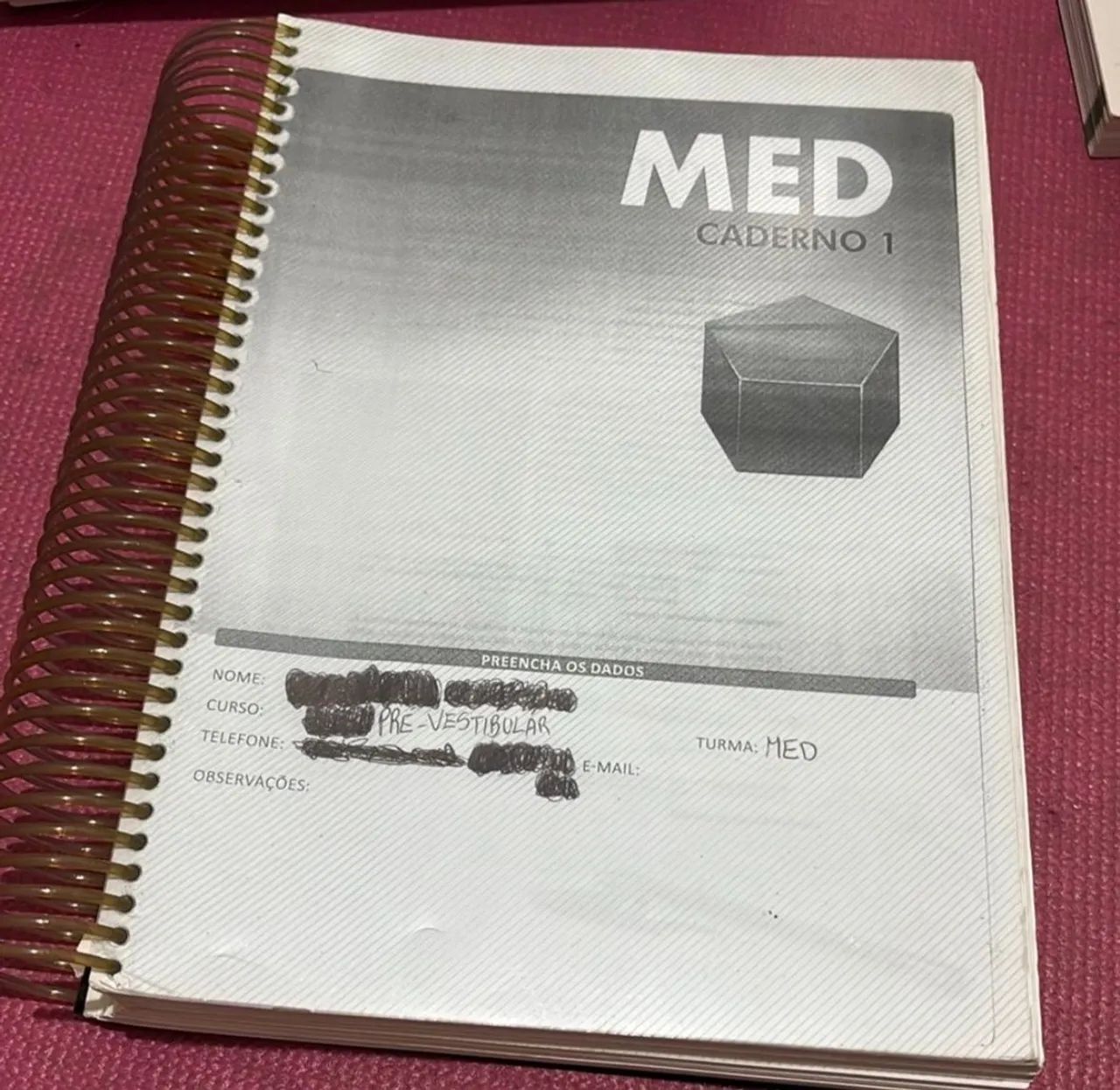 Cópia Caderno Med 1 Poliedro 