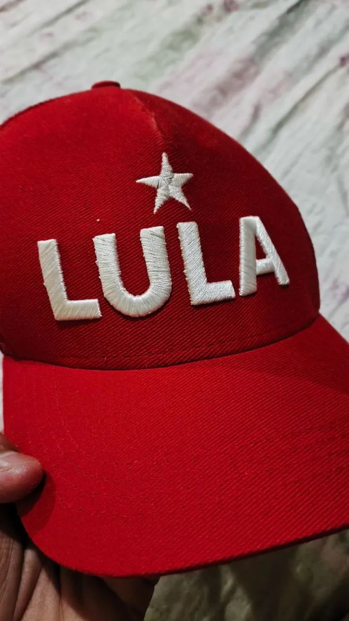Dois bonés originais (MST e Lula 2022) - Foto 4