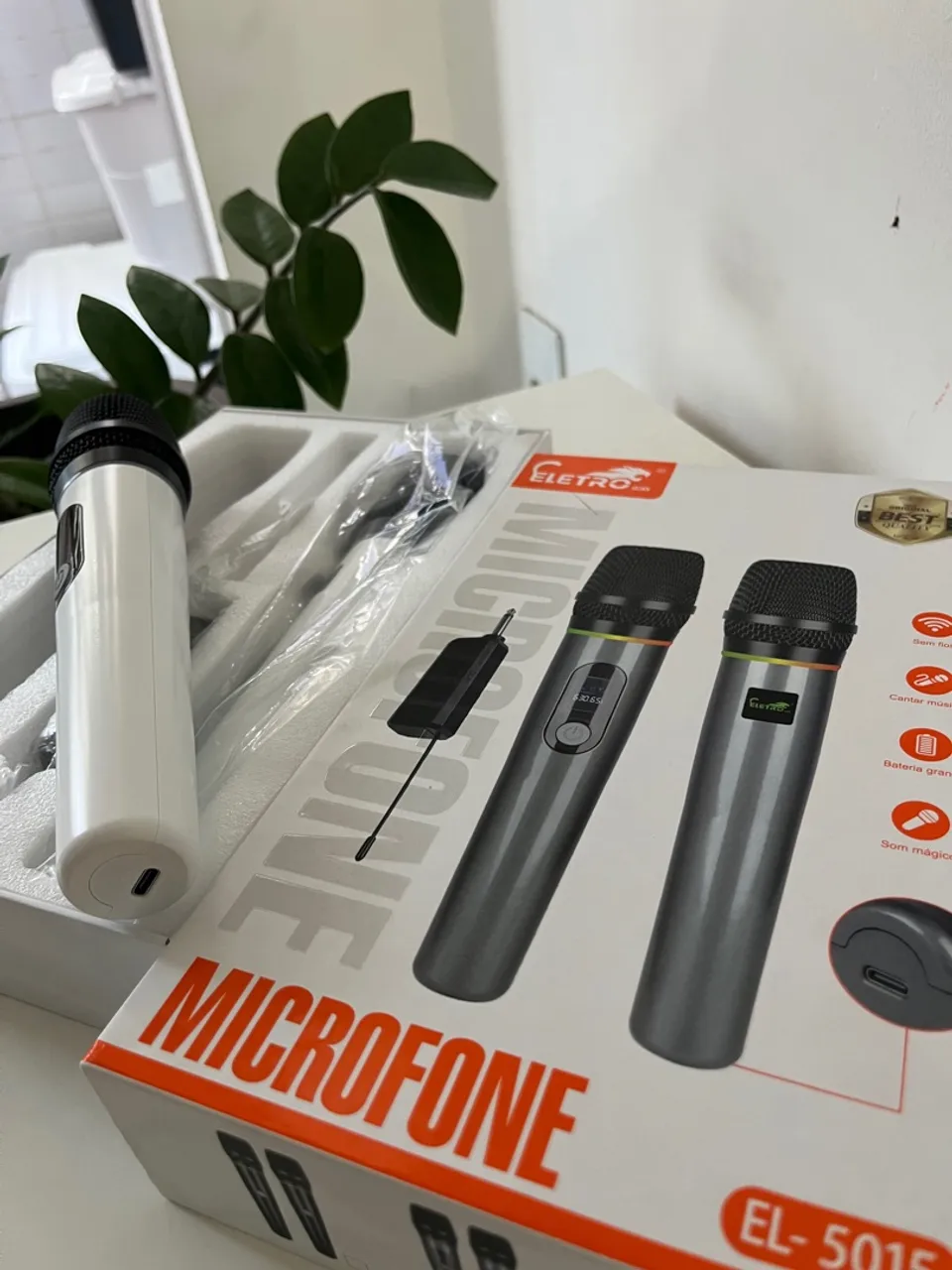 Microfone sem fio ELETRO EL-5015