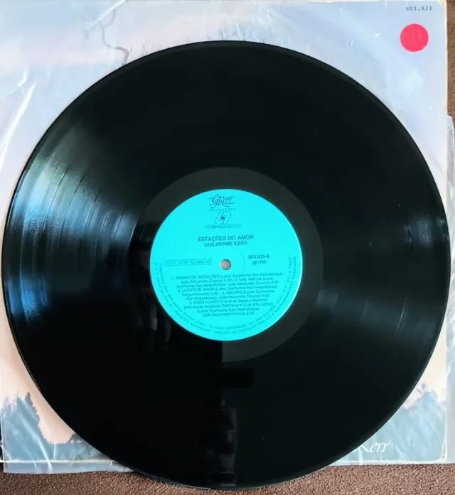 Lp Disco de Vinil Gospel Evangélico Guilherme Kerr - Estações do amor - Foto 3