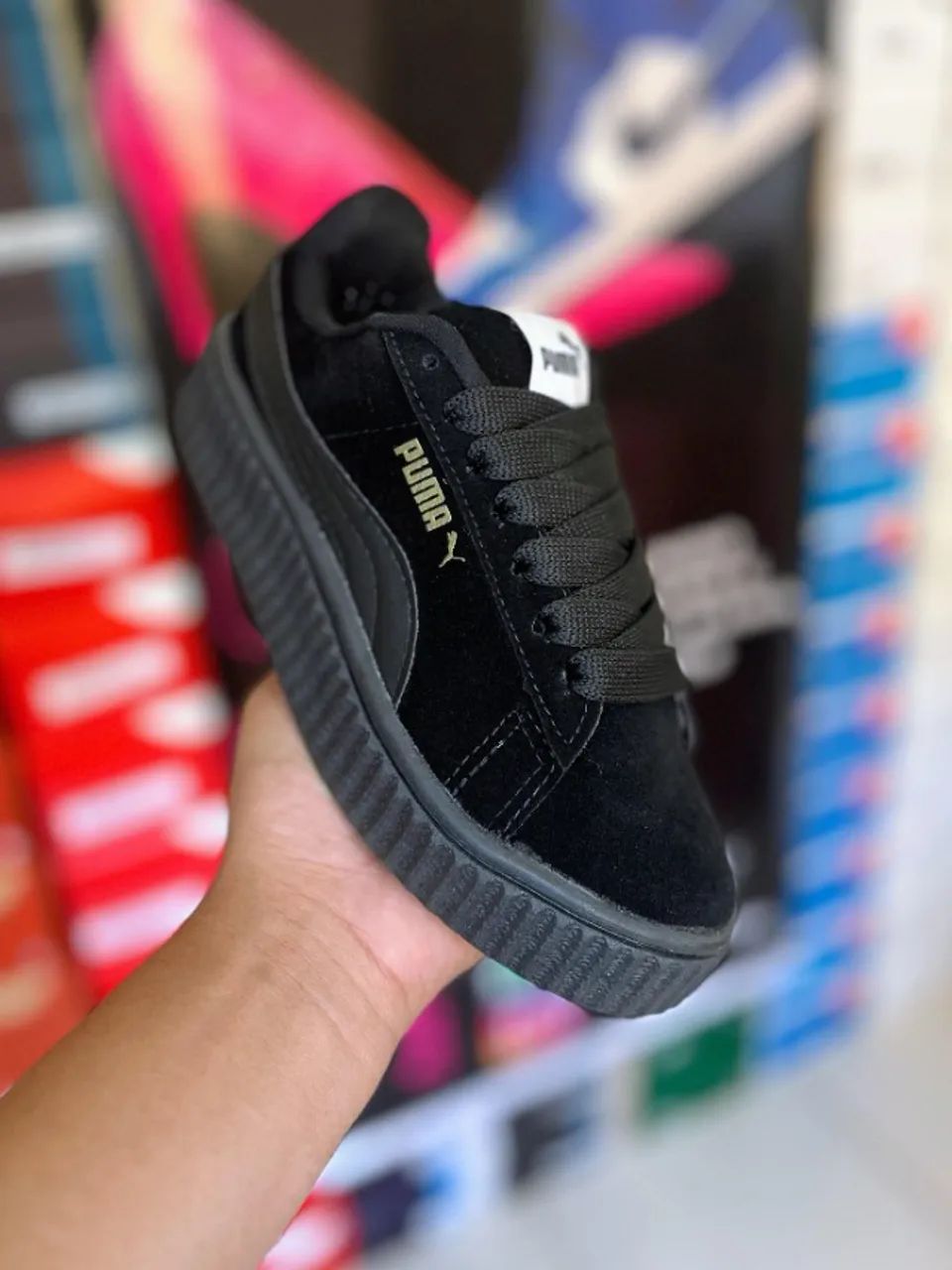 Tênis Puma Feminino Preto 