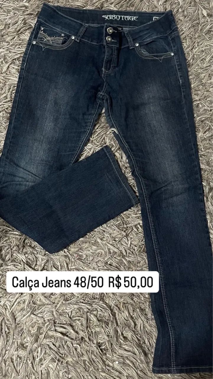 Calça Jeans 48/50  