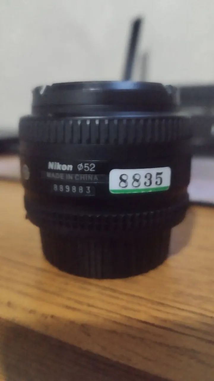 Lente Nikon AF Nikkor 50mm f/1.8D zerada  - Foto 4