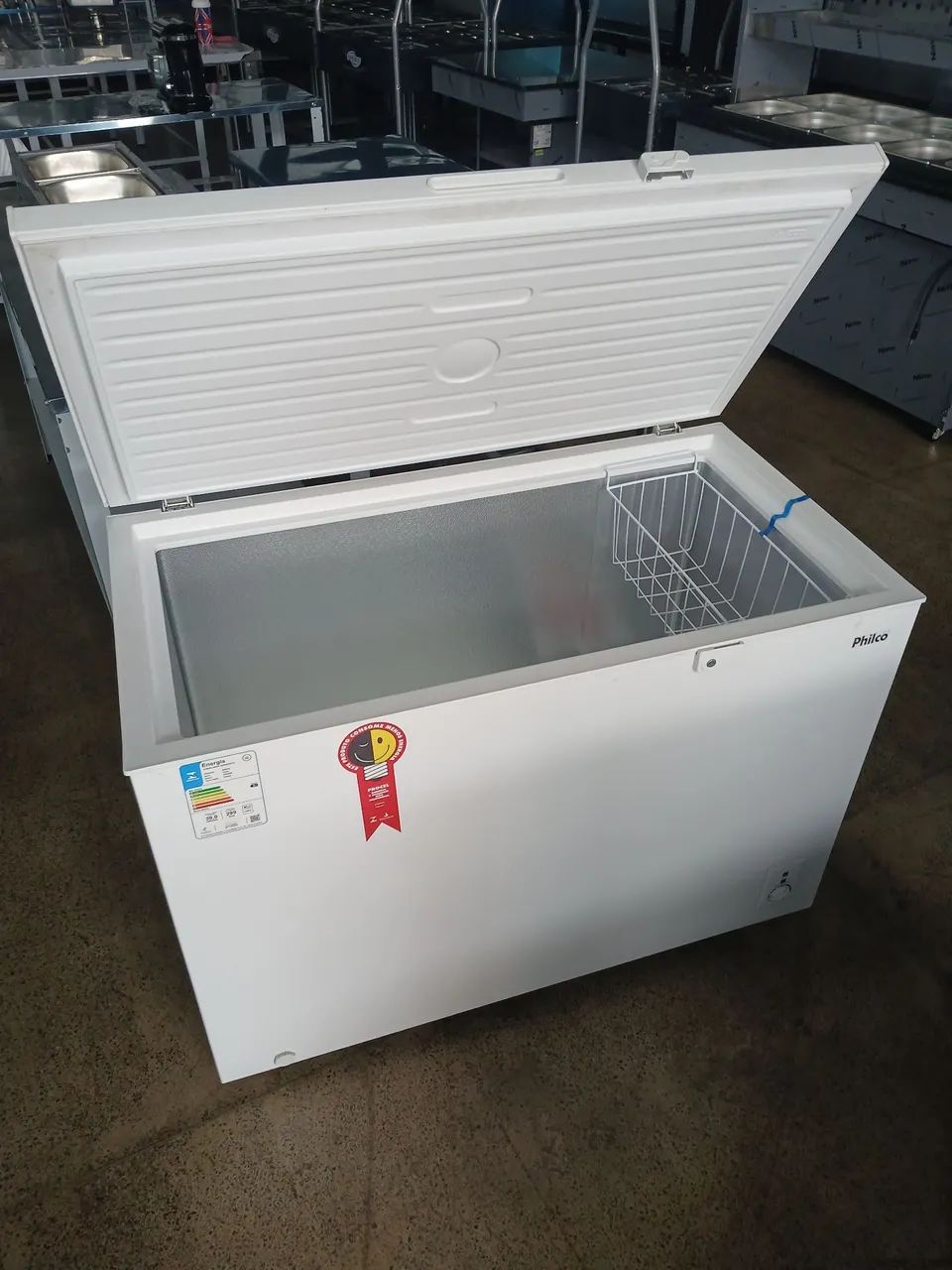Freezer Horizontal Philco 299L PFH300B 2 em 1 A e A+ - Foto 2