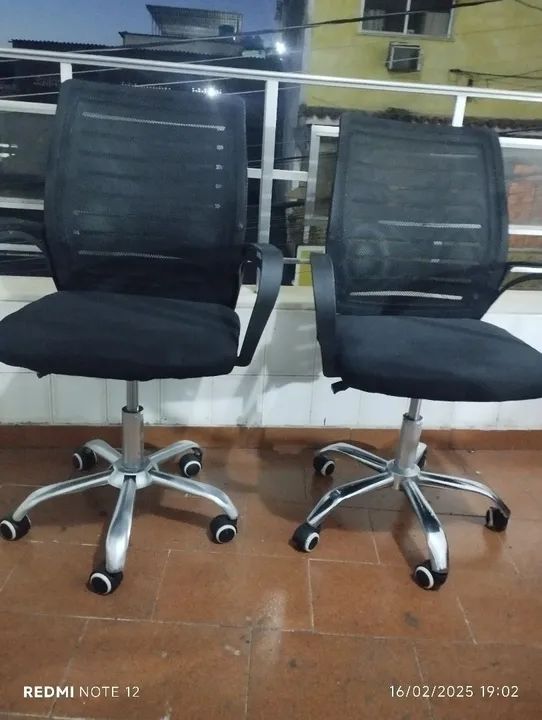 Par de Cadeiras de escritório - Foto 2