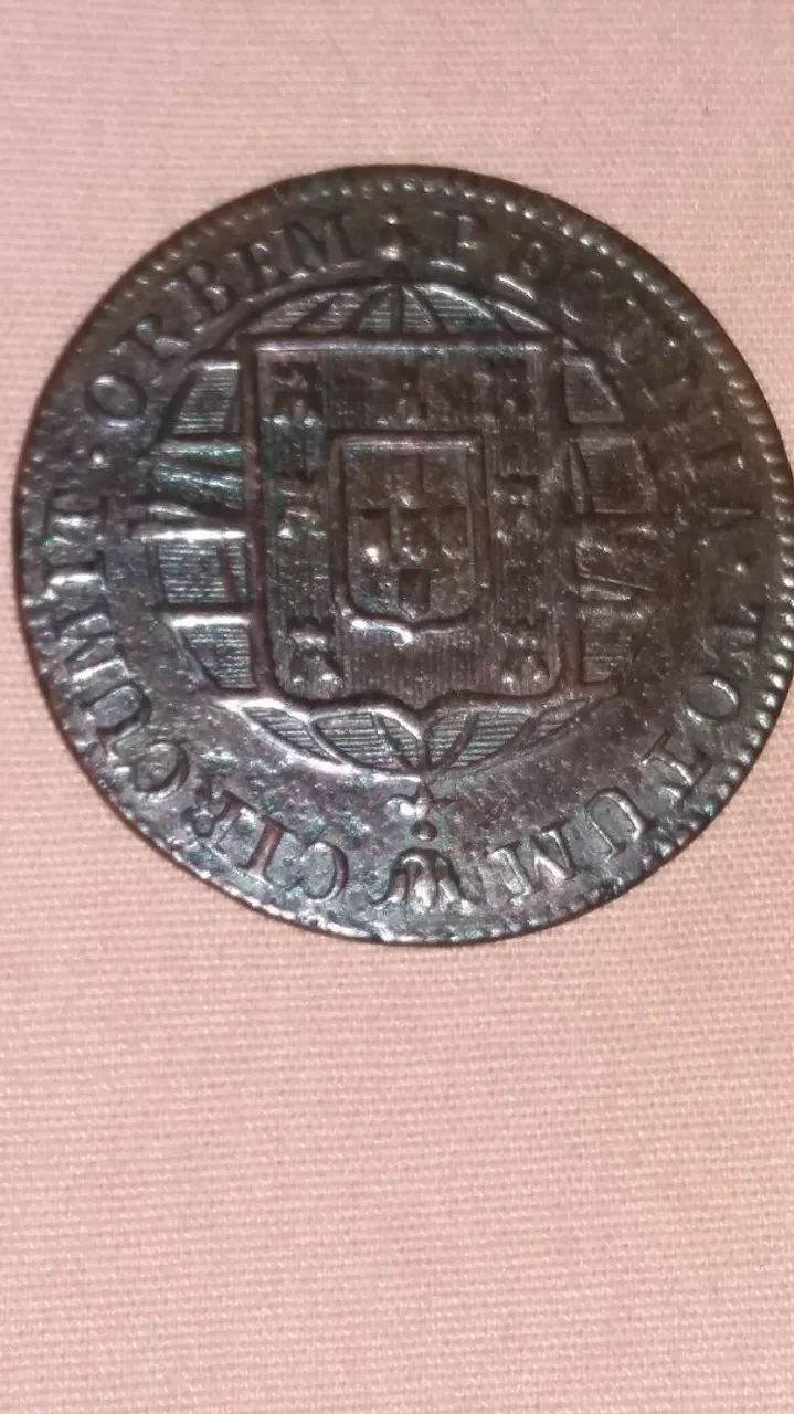 Moeda antiga Reino Unido: Portugal, Brasil e Algarves-1821 R. - Foto 4