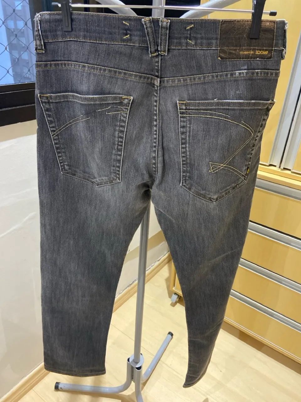 Calça Jeans Cinza Zoomp - Foto 2