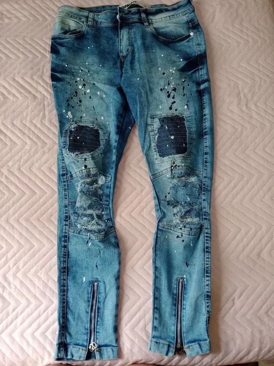 Calça Jeans Skinny Azul - Foto 2
