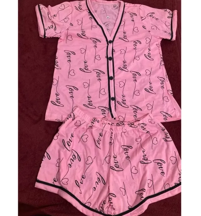 Conjunto de Pijama Feminino - Love