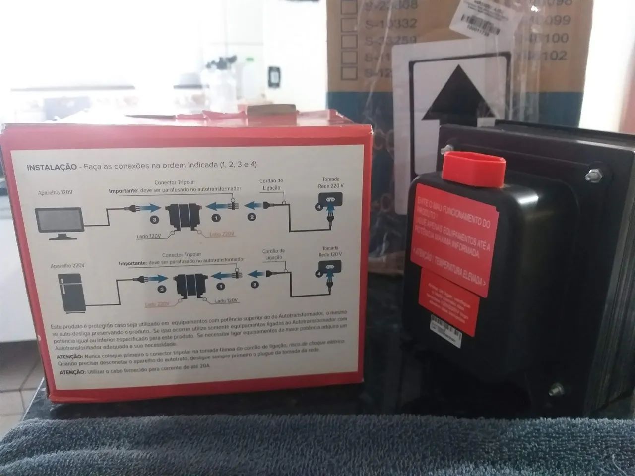 Autotransformador Bivolt Slim Premium 7000VA - Foto 4