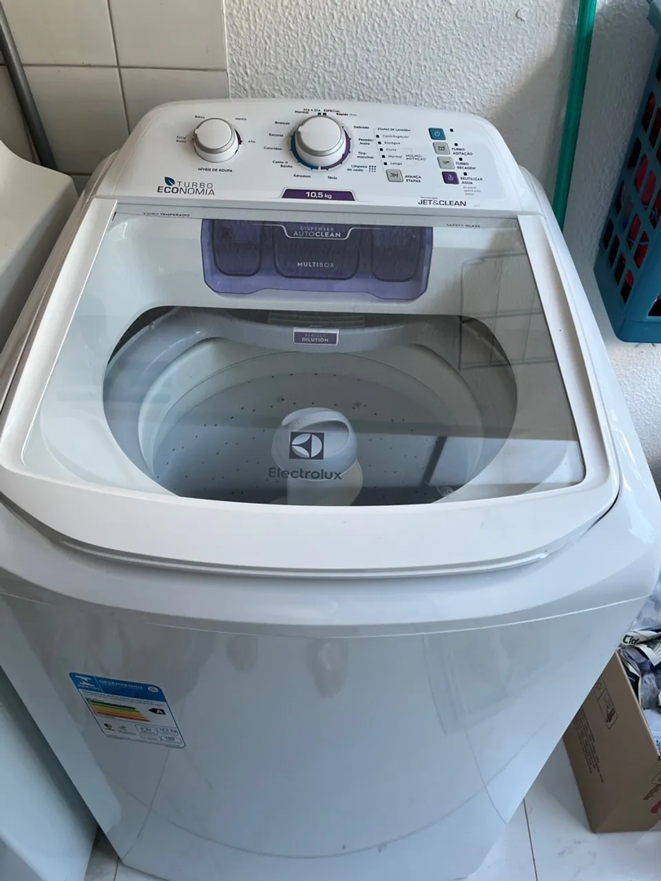 Lavadora Electrolux 10,5 kg Jet&Clean