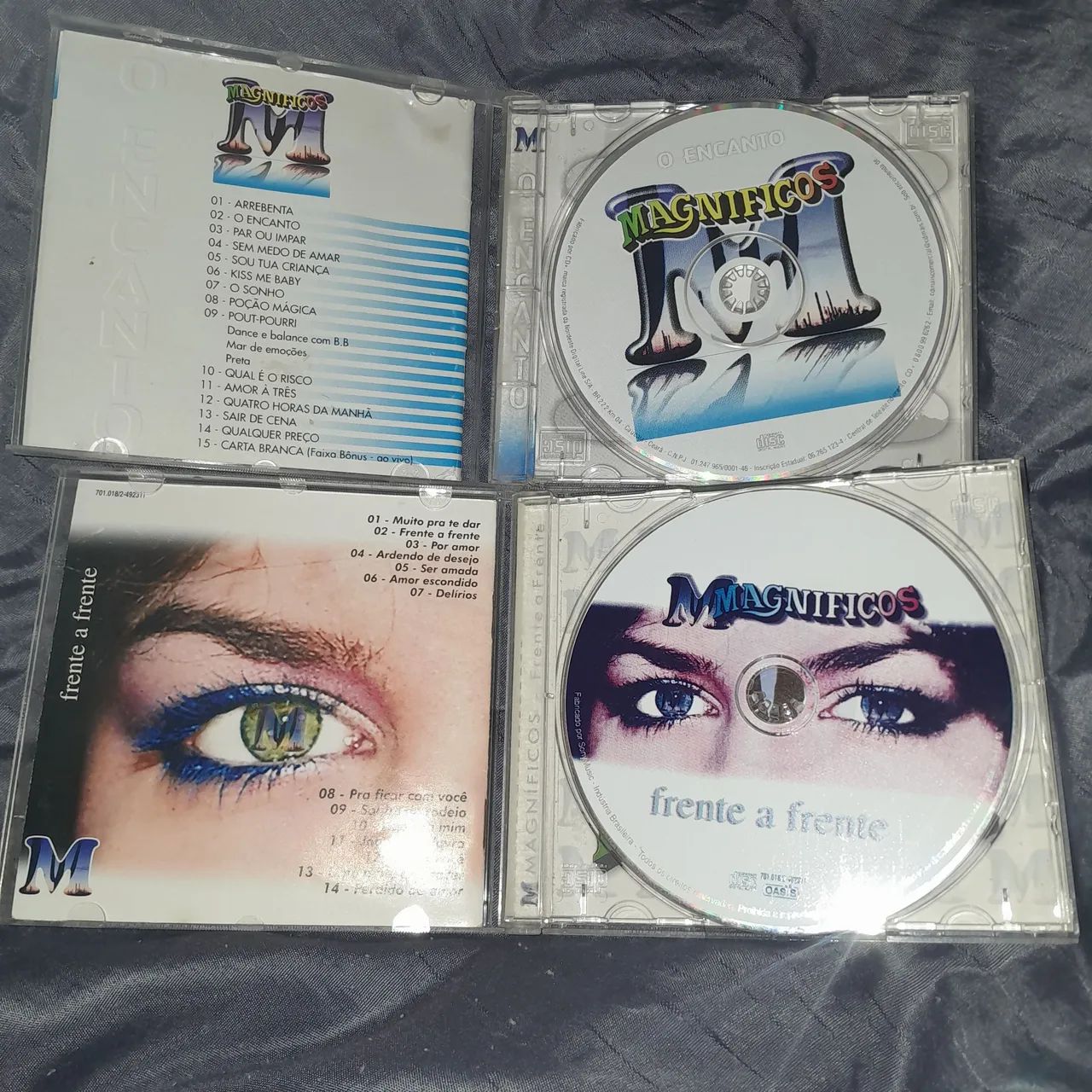 2 cds banda Magníficos  - Foto 2