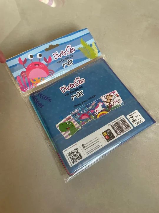Livro Divertido no Fundo do Mar - Para Bebês - Foto 2