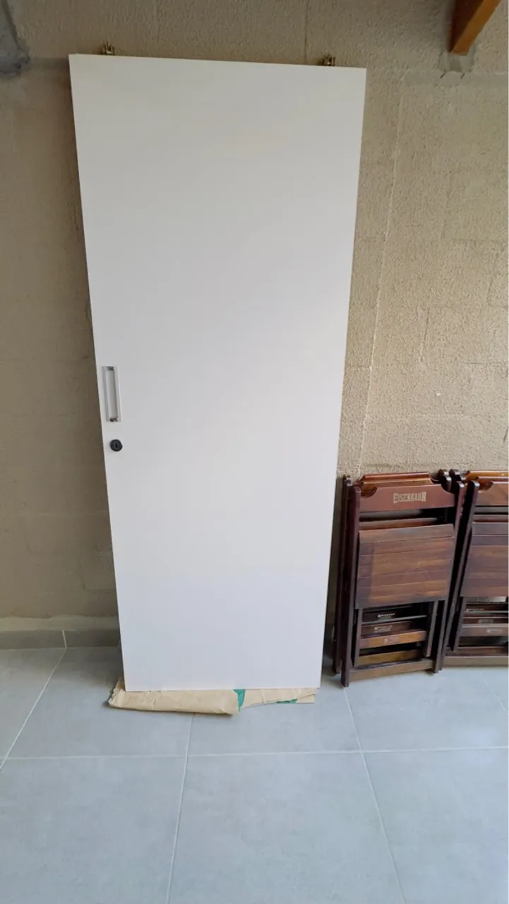 Porta MDF branca 80cm