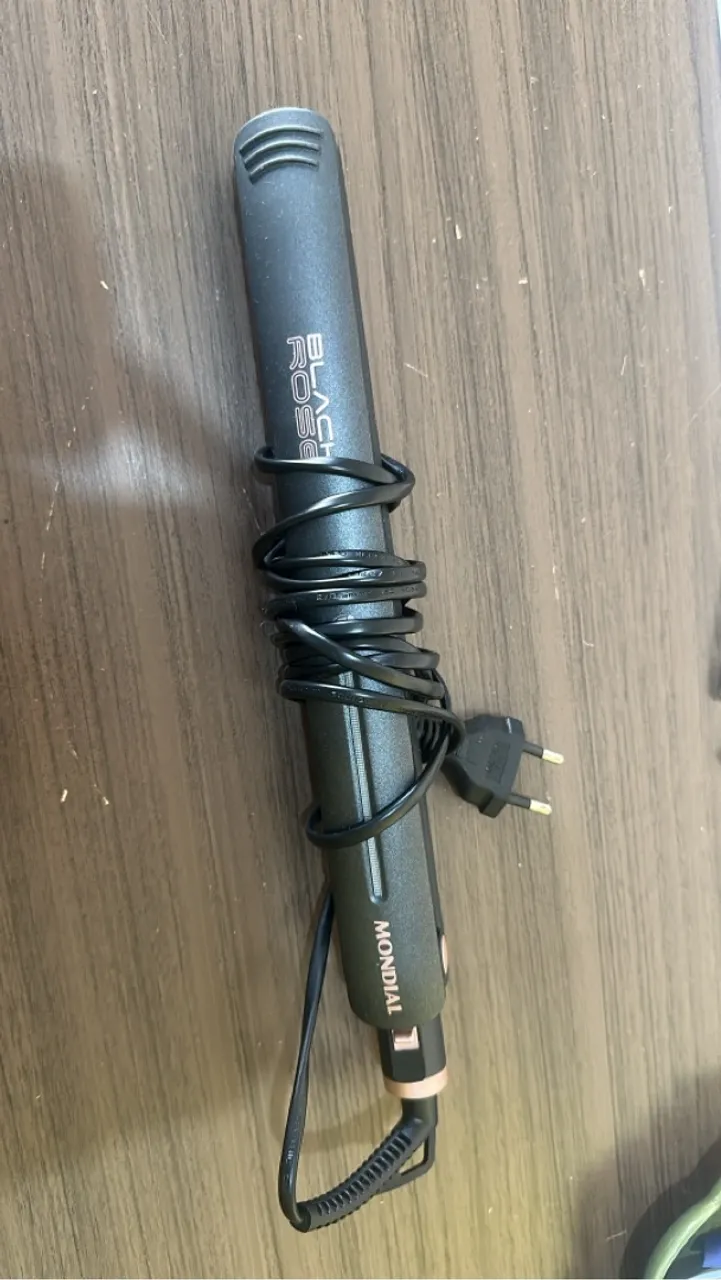 Prancha Alisadora Black Rose Mondial