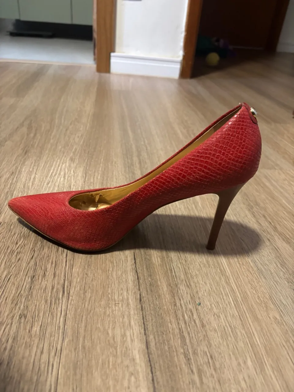 Sapato Salto Vermelho