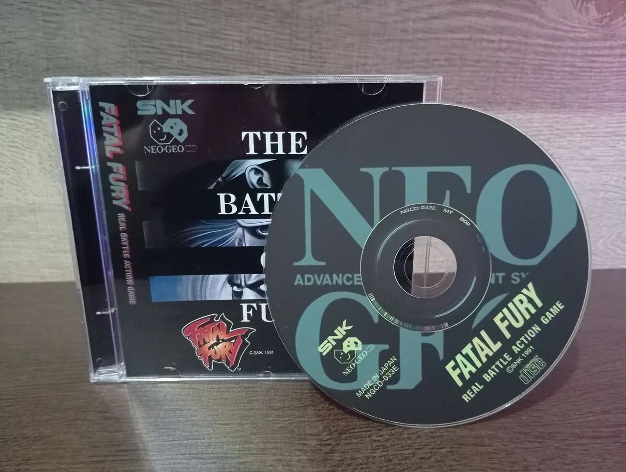 Coleção Fatal Fury para Neo Geo CD (REPRÔ) - LEIA  - Foto 2
