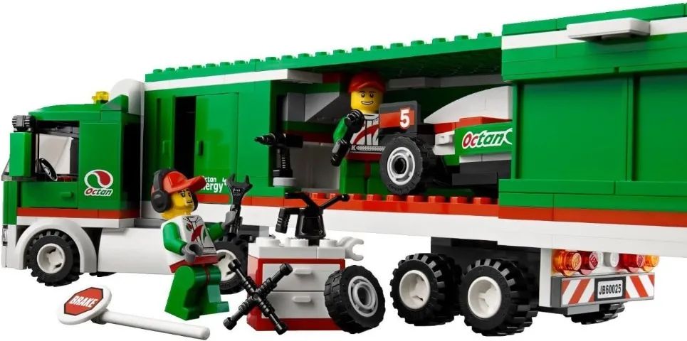LEGO CITY - CAMINHÃO DO GRANDE PRÊMIO - 60025 - Foto 3