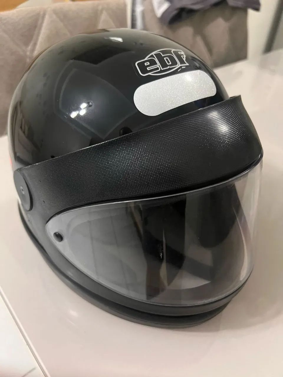 Capacete Automático semi Novo EBF tam 60 - Foto 2