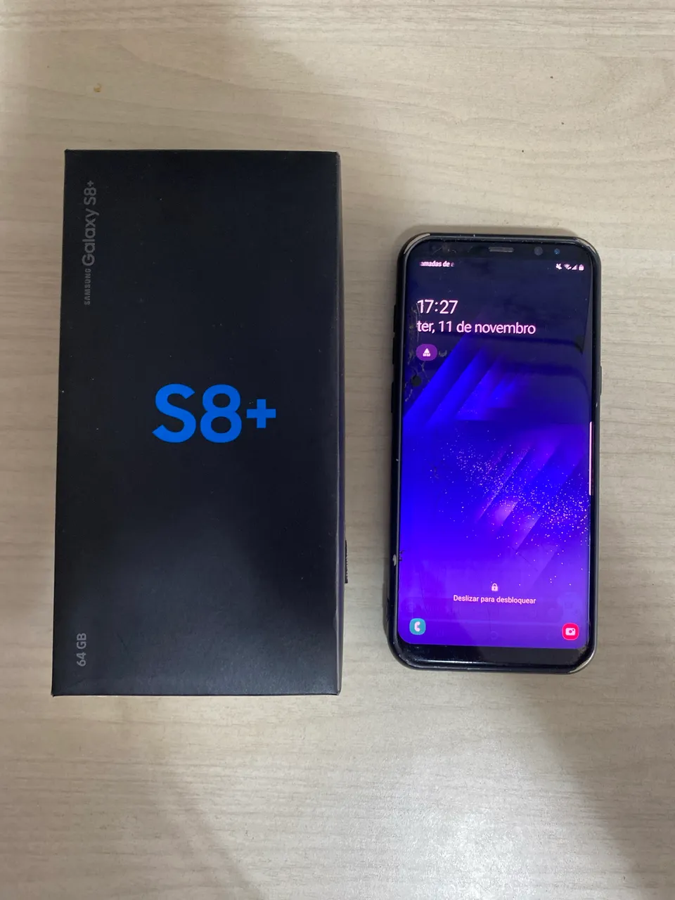 galaxy s8 com defeito