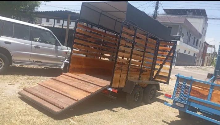 Reboque de cavalo 2 eixos! - Foto 2