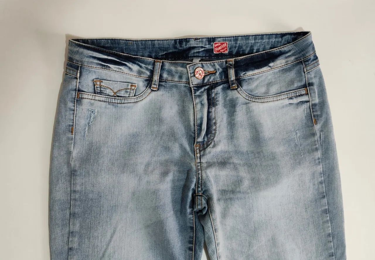 Calça Jeans Feminina - Carmim - Foto 2