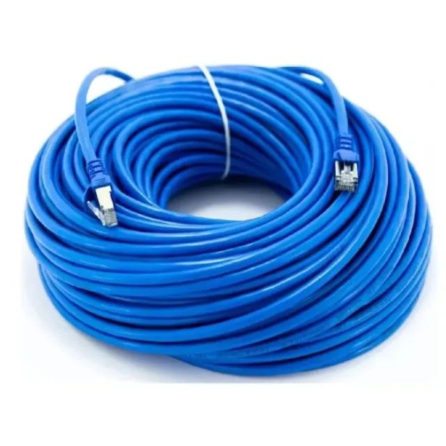 Cabo Rede patchcord 50 Metros Cat6 Internet Gigabit Rj45 - Foto 3