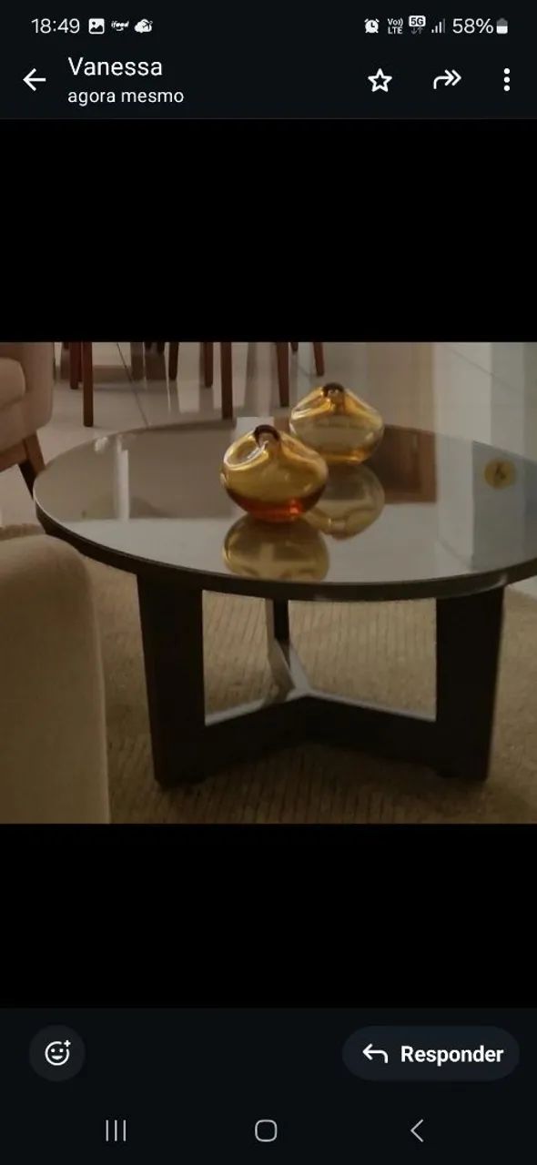 Mesa de Centro em Laca - LÍDER