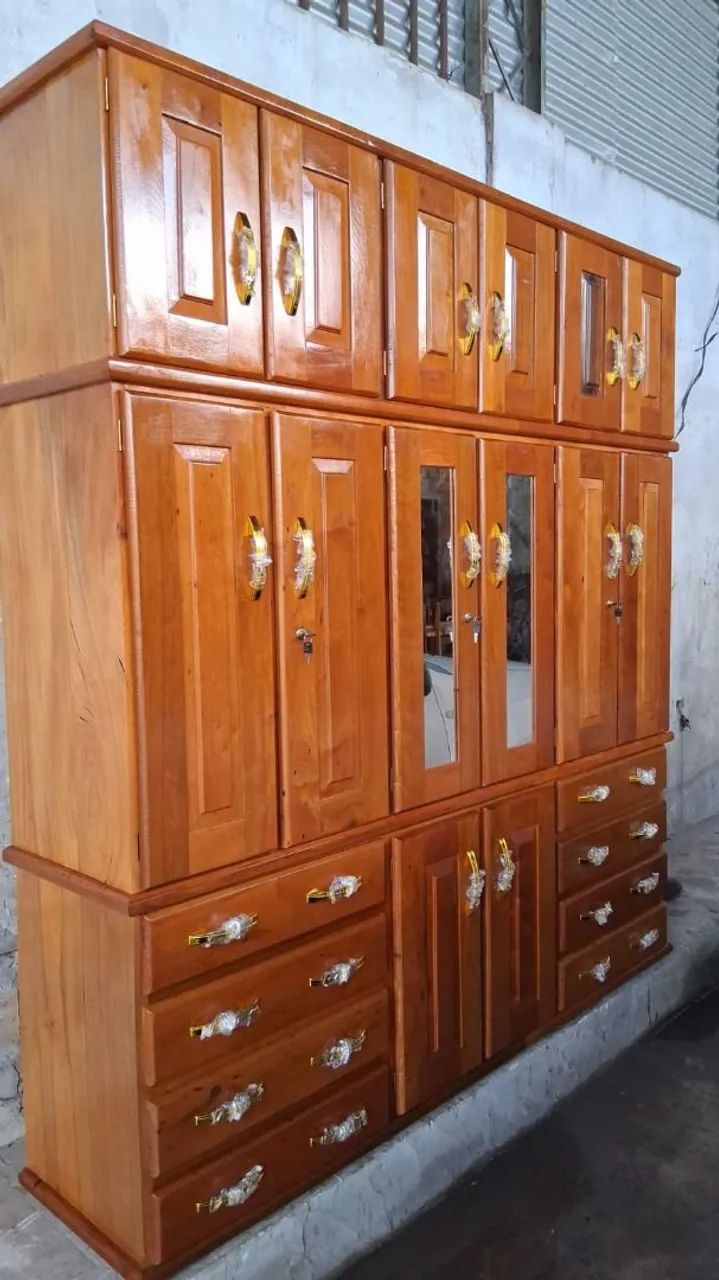 Guarda roupa de madeira  - Foto 2