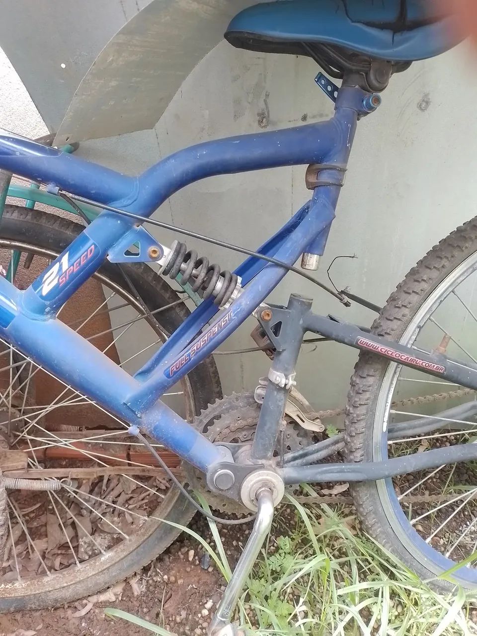 Bike com amortecedor 