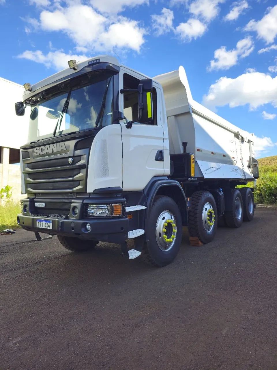 Scania G440 8x4 2017 caçamba 