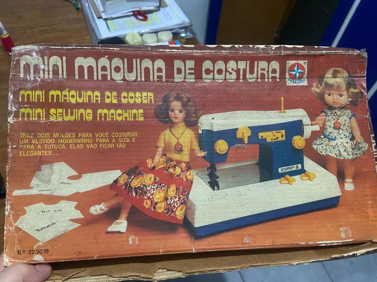 Mini máquina de costura Estrela