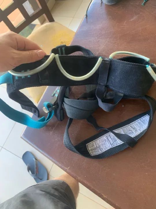 Cadeirinha escalada rapel Petzl
