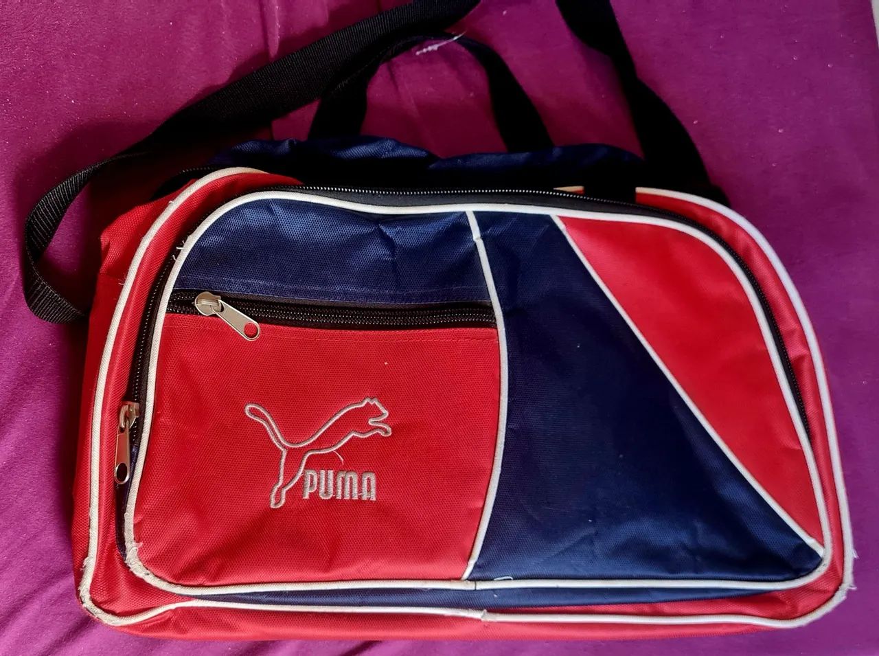 Bolsa Puma Vermelha e Azul
