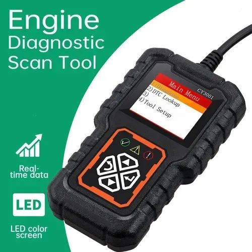 Scanner Automotivo Diagnóstico CY3001 OBD2 EOBD com Display Digital