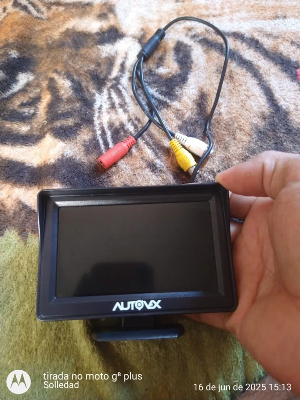 Monitor automotivo sem câmera de Ré