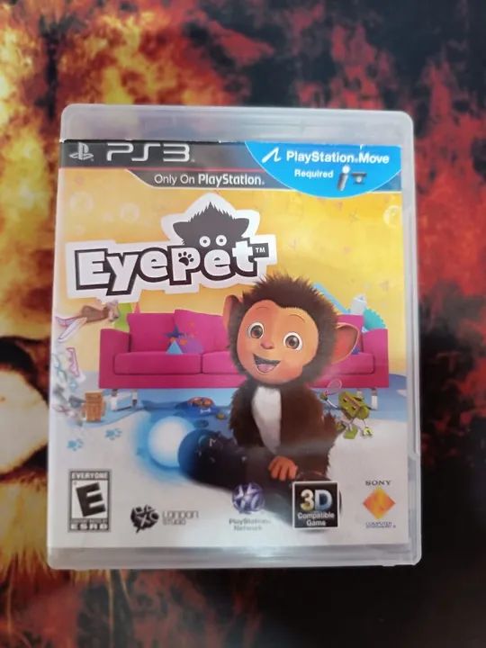 Jogo Para Playstation 3 Eyepet Ps3 Move - Original