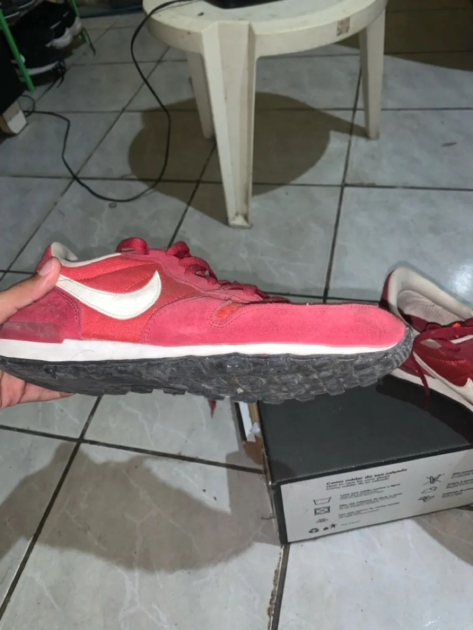Tênis nike vermelho original  - Foto 2