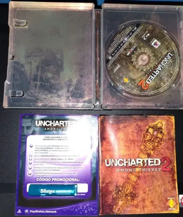 Uncharted 2 stellbook - PS3 Raro - Foto 3