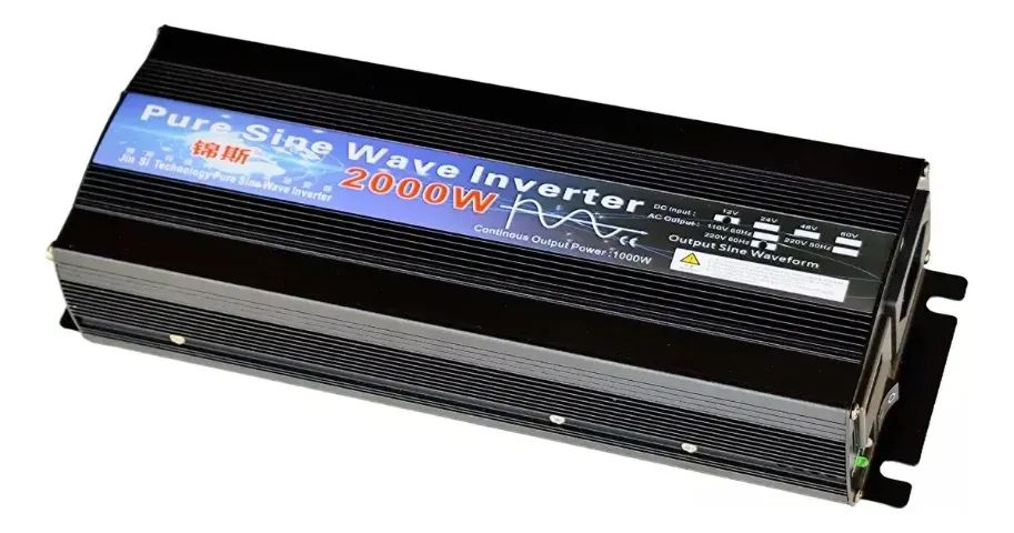 Inversor Onda Senoidal Pura12V 2000w Off Grid 110v 60hz