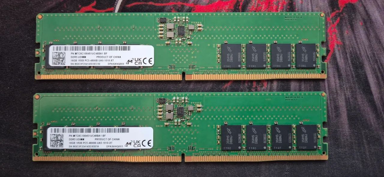 Memória DDR5 32Gb (2x16Gb)64842047335553120