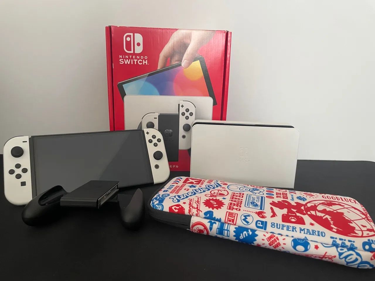 [ACEITO TROCA] Nintendo Switch OLED Branco