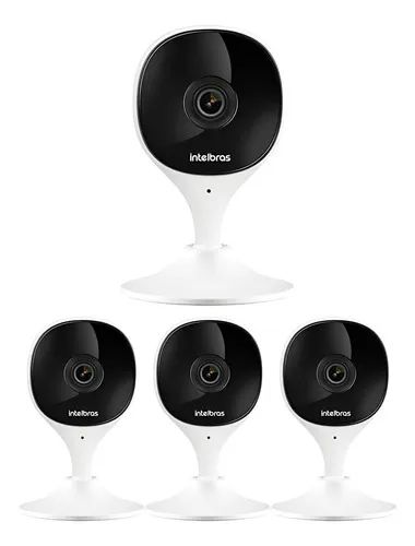 Kit 4 Câmera Wifi Intelbras 