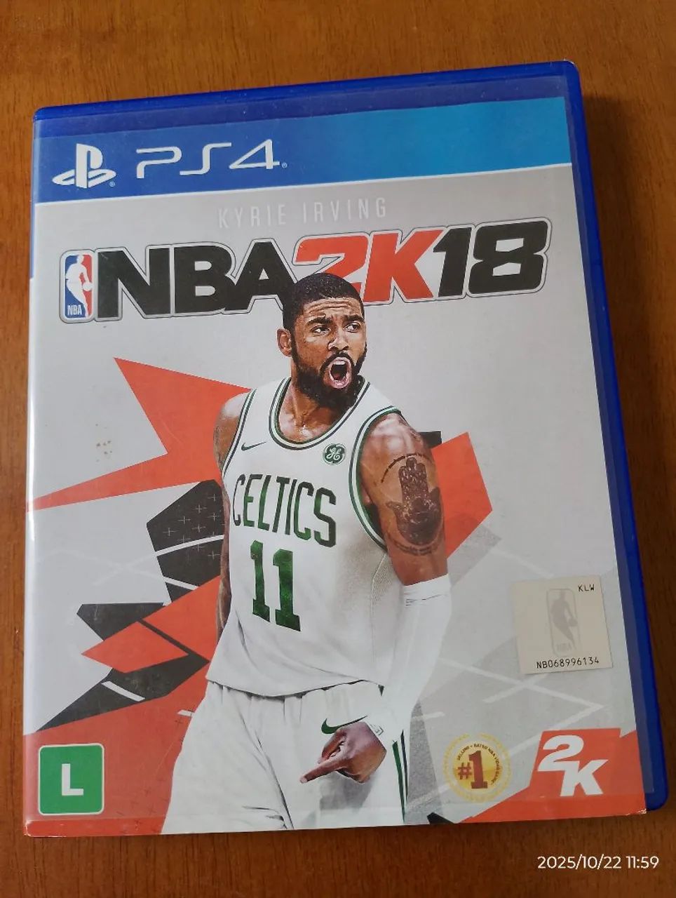 Jogo para PS4 NBA 2K18