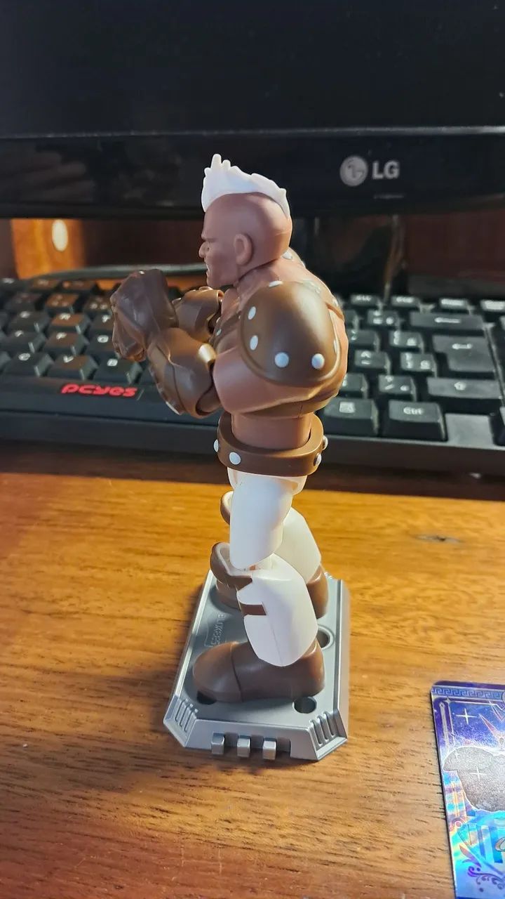 Blokees Boneco Cavaleiros do Zodíaco Cassius figure action - Foto 5