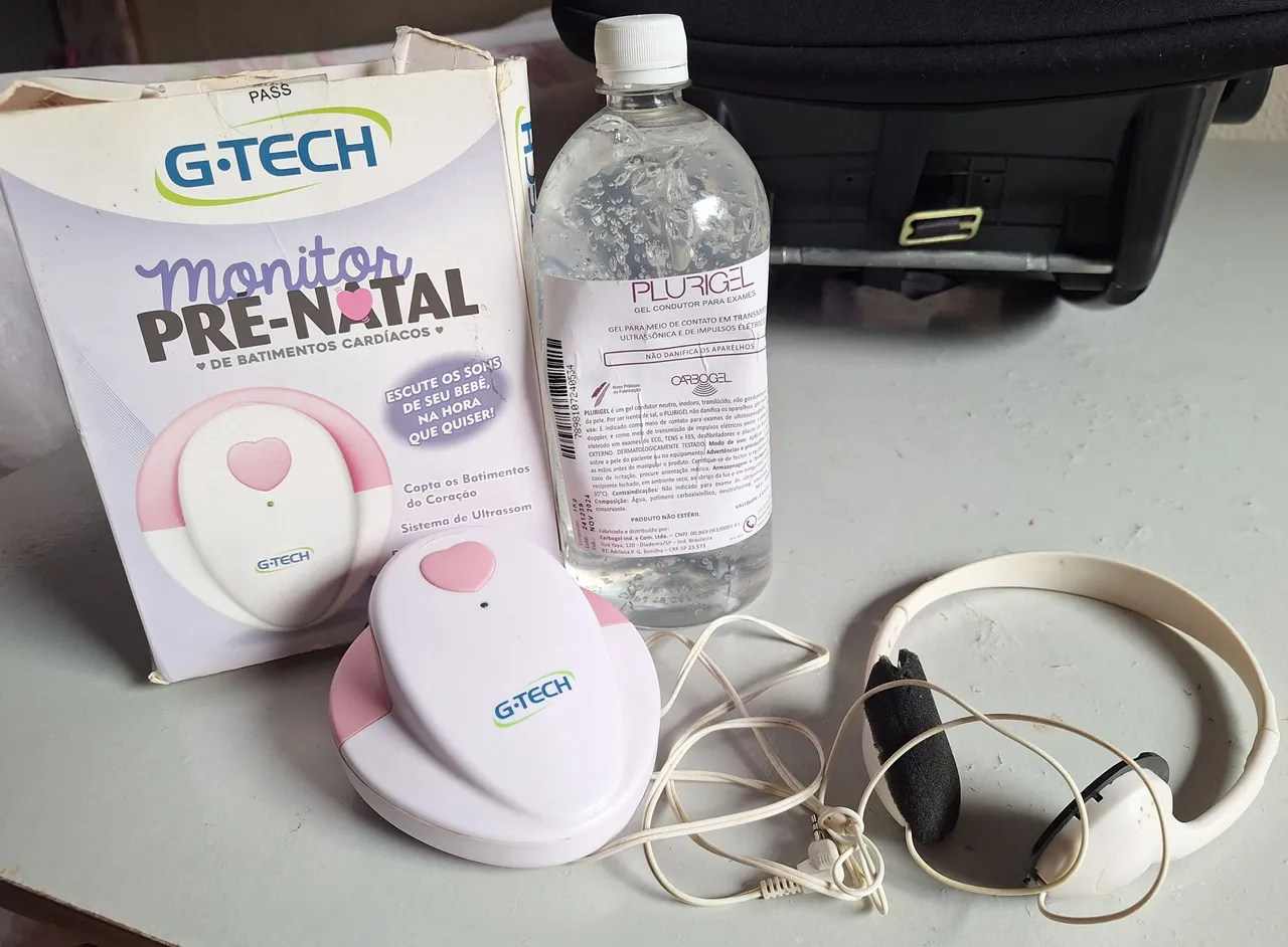Monitor Pré-Natal G-Tech - Escute os batimentos do seu bebê!