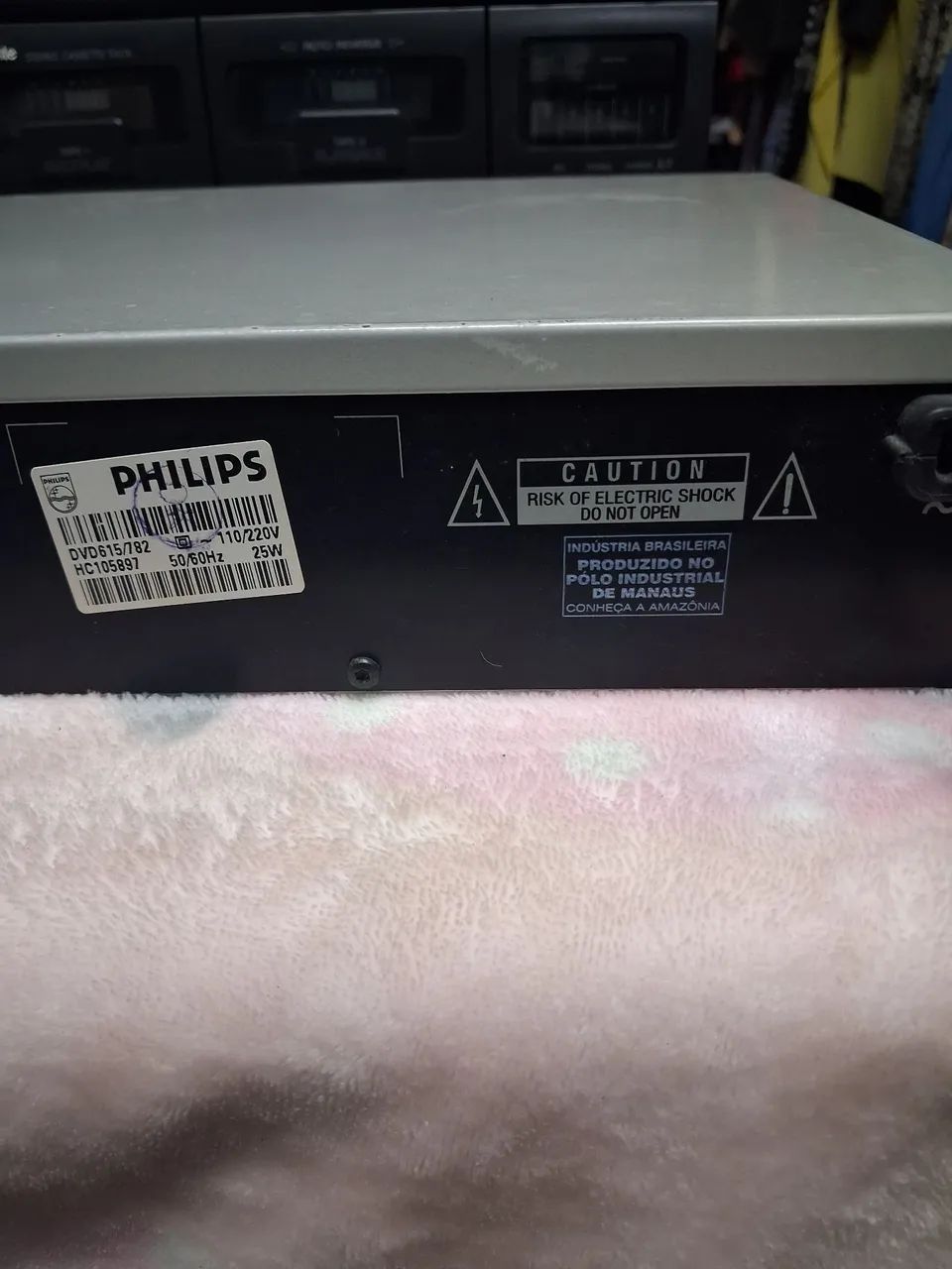 PHILIPS DVD PLAYER MODEL (DVD615), Dual Voltage64297487716866125