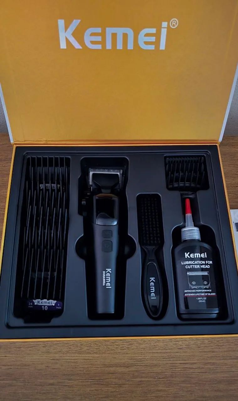 Máquina profissional Kemei KM 1858 - Foto 2